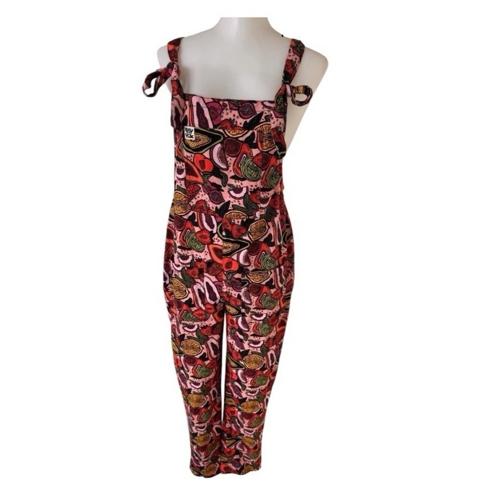 Lucy & Yak Original Guava Corduroy Dungarees Overalls  Size 10